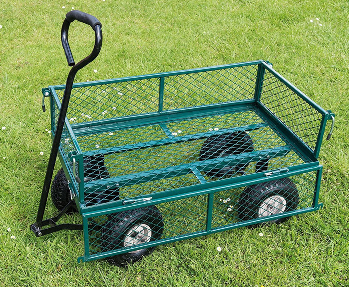 Medium duty garden mesh cart