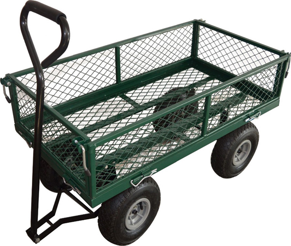 High density heavy duty garden mesh cart