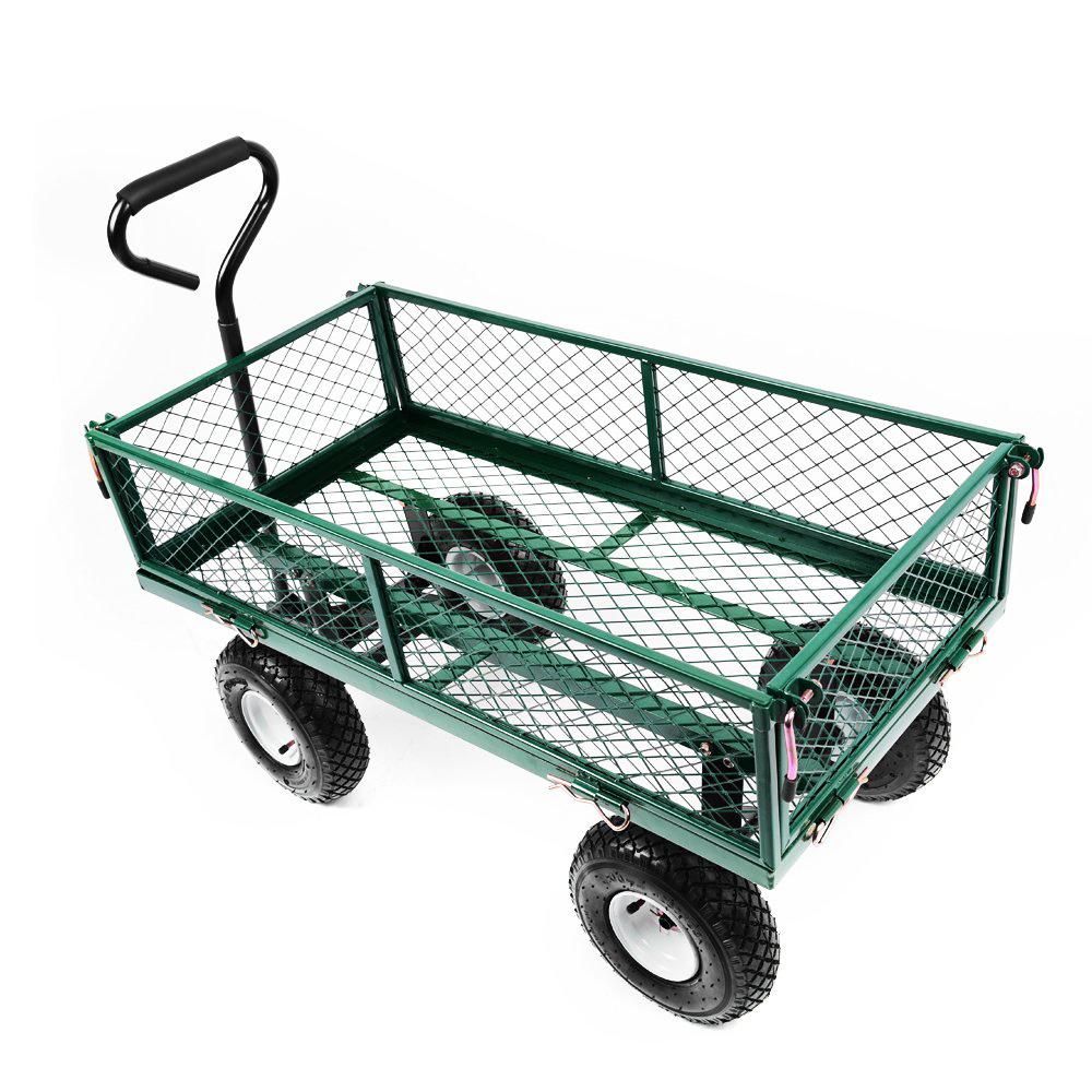 platform garden mesh cart