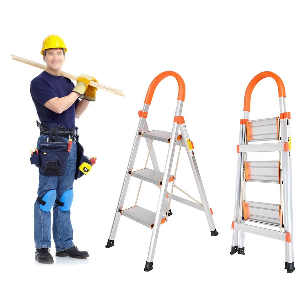 Aluminum Folding Ladder Lightweight