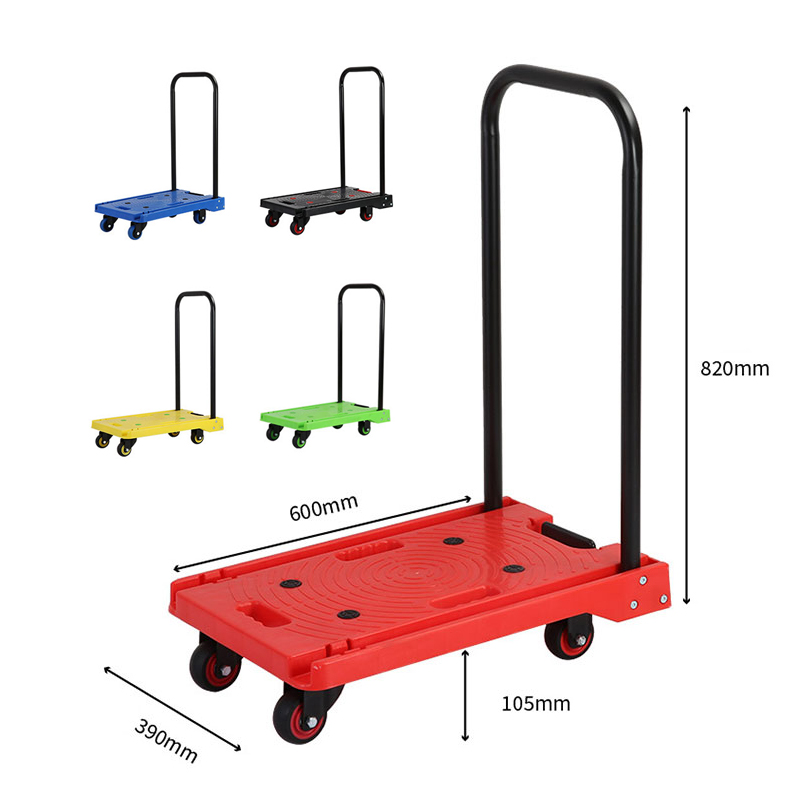 Storng portable Mute hand trolley